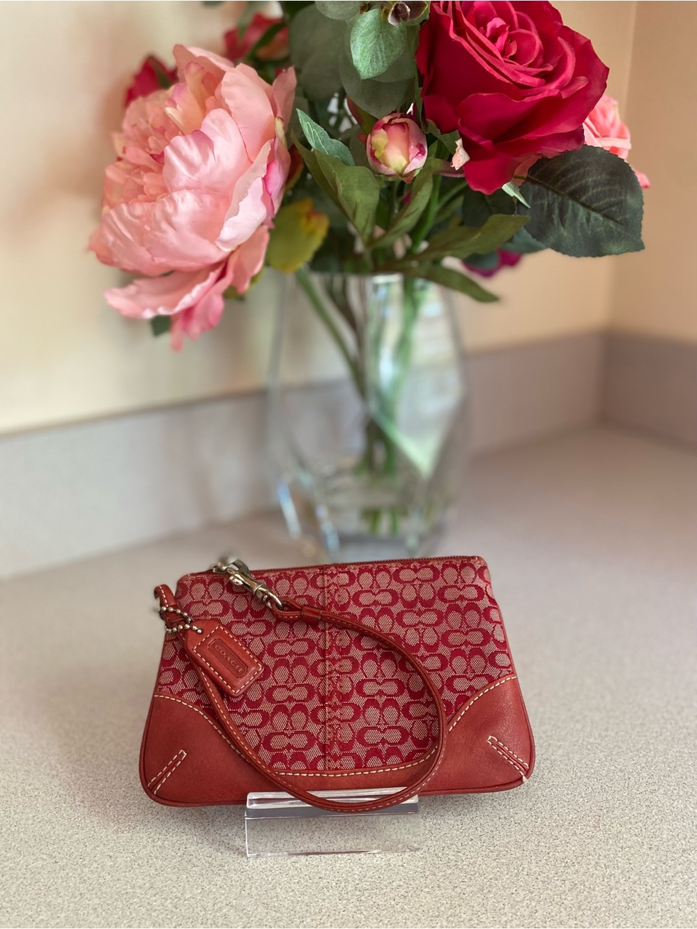 Coach Vintage Signature Soho Wristlet